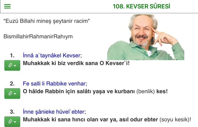 Yazar Ahmed Hulûsi KURBAN kesme olayını Kurân’a bağlıyorlar.