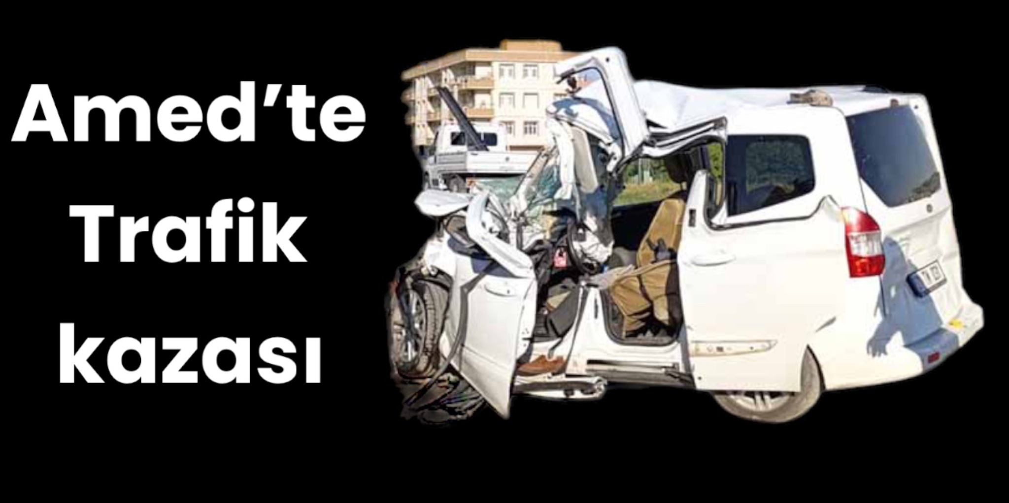 Amed’te ticari araçla hafriyat kamyonu çarpıştı: 1 ölü 1 yaralı var